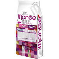 Dry food for cats Monge Cat Sterilized with the taste of chicken and salmon 10 kg (8009470005135)