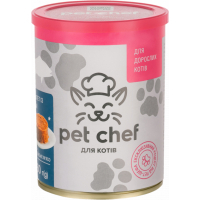 Паштет для котів Pet Chef з рибою 360 г (4820255190396)