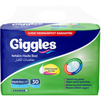 Diapers for adults Giggles Large 100-150 cm 30 pcs (8680131201099)