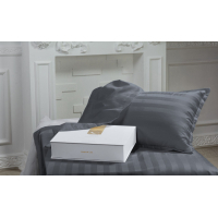 Bedding MirSon Satin Premium Jacquard Graphite 143x210 (2200001434912)