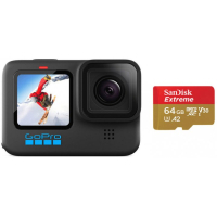 Екшн-камера GoPro HERO10 Black SD-card, Specialty Bundle (CHDSB-102-CN)