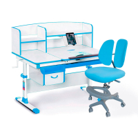 Desk with chair Evo-kids Evo-50 BL + Y-408 KBL