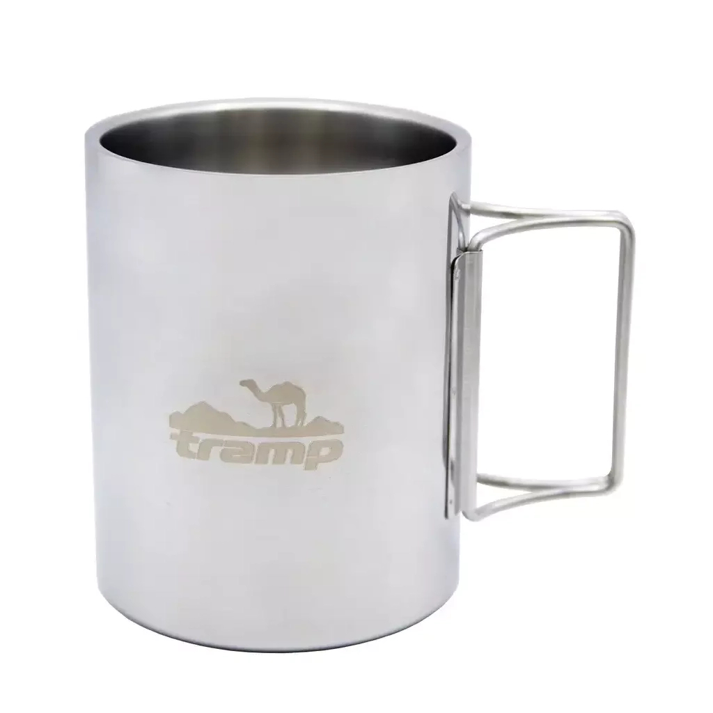 Чашка туристична Tramp зі складними ручками 500мл (UTRC-142-metal)