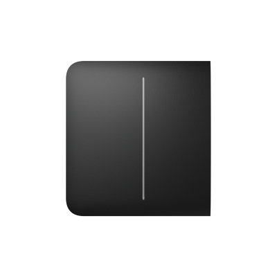 Накладна панель Ajax SideButton б/2-gang black