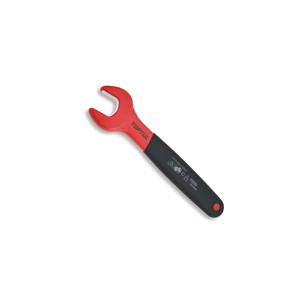 Ключ Toptul ріжковий односторонній діелектричний VDE 1000V11мм VD (AAAT1111V4) Ключ Toptul ріжковий односторонній діелектричний VDE 1000V11мм VD (AAAT1111V4)