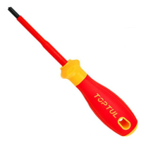 Screwdriver Toptul slotted insulated PH/FL2x100mm (1000V) VDE Pro-Plus (FYEF0210V4)