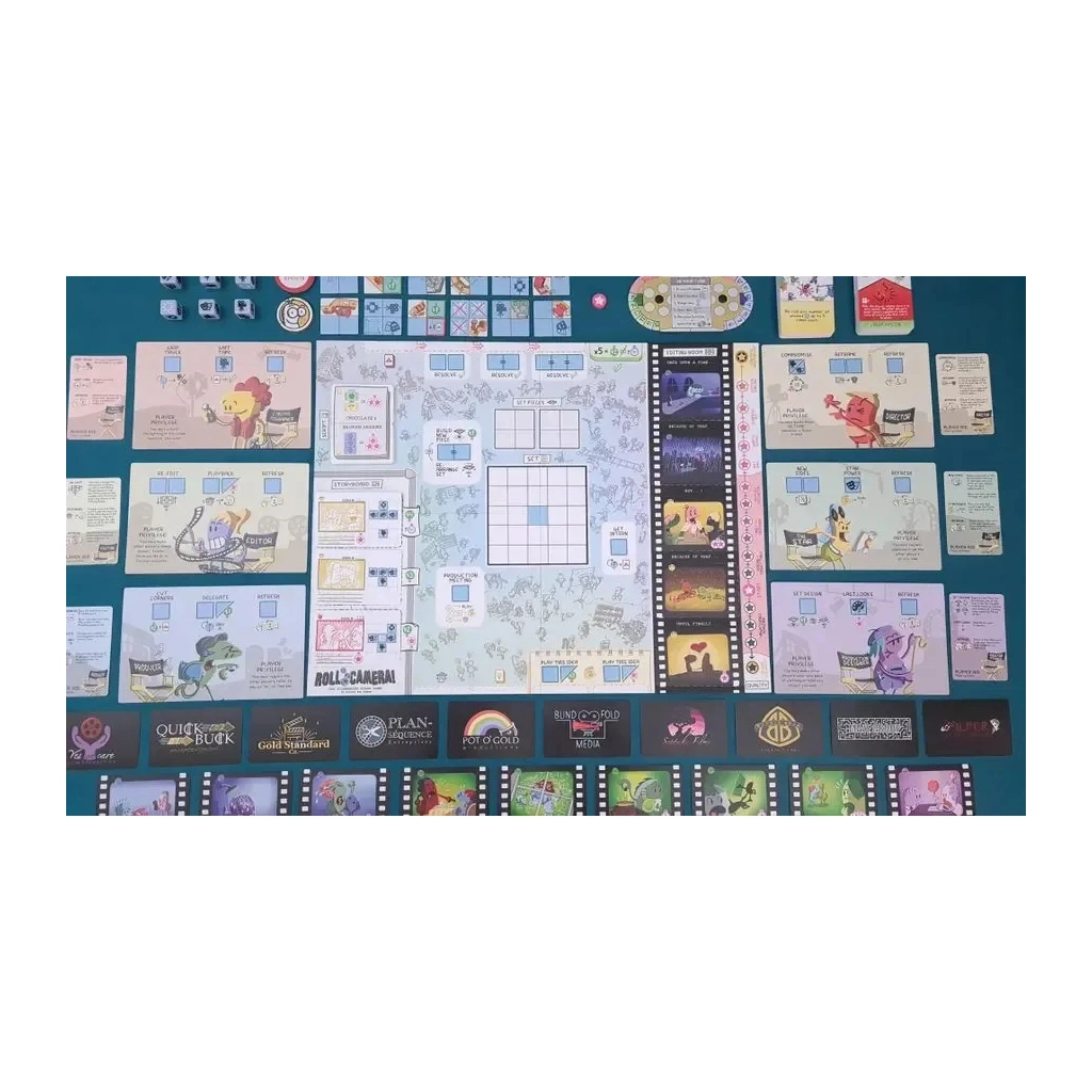 Настільна гра Lord of Boards Камера! Мотор! Гра про Кіновиробництво (Roll Camera!: The Filmmaking) (LOB2209UA) Настільна гра Lord of Boards Камера! Мотор! Гра про Кіновиробництво (Roll Camera!: The Filmmaking) (LOB2209UA)