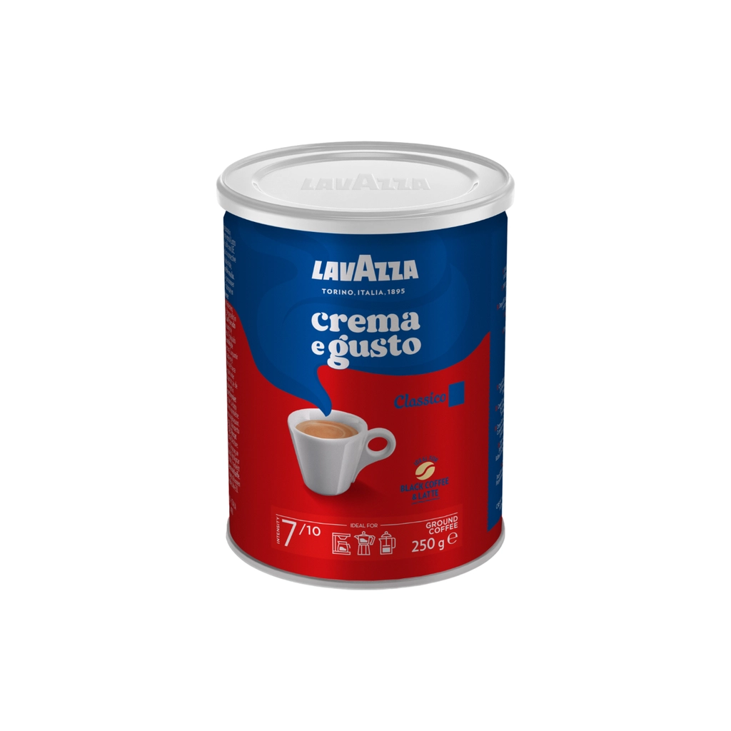 Кава Lavazza Crema&Gusto мелена 250 г (8000070038769/8000070038868) Кава Lavazza Crema&Gusto мелена 250 г (8000070038769/8000070038868)