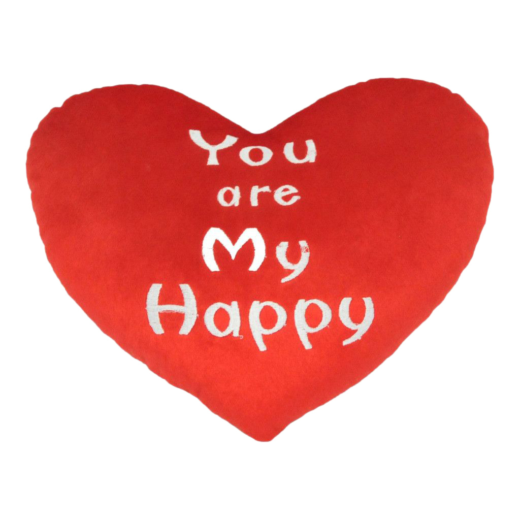 М'яка іграшка Tigres Подушка - валентинка You are my Happy (ПД-0277) М'яка іграшка Tigres Подушка - валентинка You are my Happy (ПД-0277)