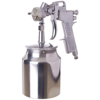 Auarita spray gun with HP 1.5 mm lower tank (S-990S-1.5)