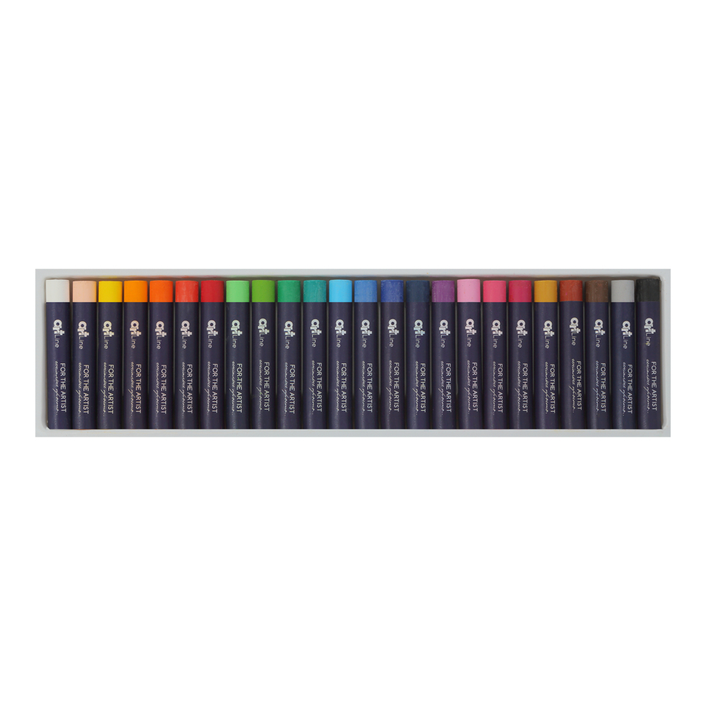 Пастель ZiBi ART Line -2 масляна художня, 24 кольорів (ZB.2492)
