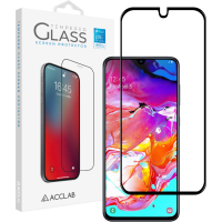 Скло захисне ACCLAB Full Glue Samsung A70 (1283126508615)