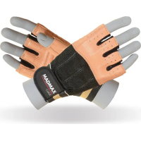 Рукавички для фітнесу MadMax MFG-248 Clasic Brown L (MFG-248-Brown_L)