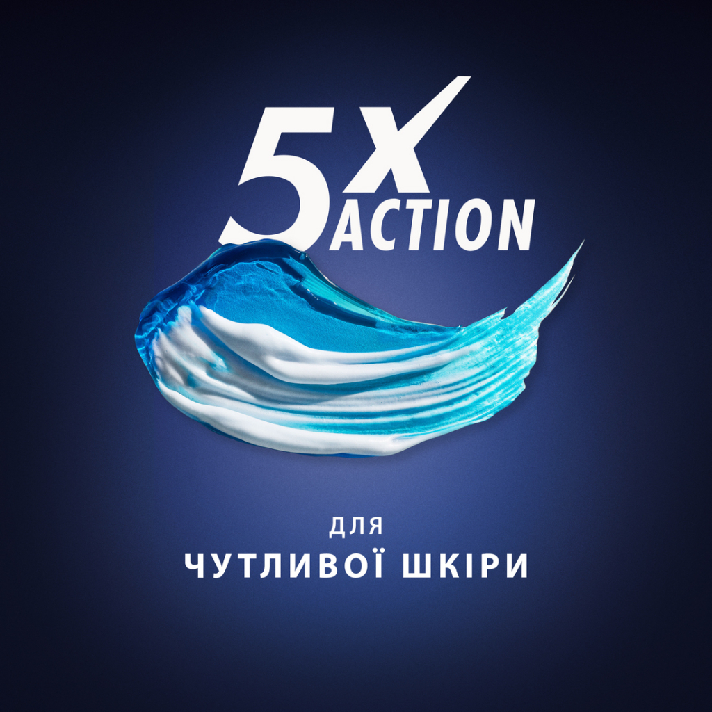 Набір косметики Head & Shoulders Шампунь Head & Shoulders Глибоке очищення 2х300 мл + Гель для гоління Gillette Fusion 75 мл (8700216184366)