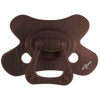 Пустушка Difrax Natural, 20+ міс (803 Chocolate_lines)