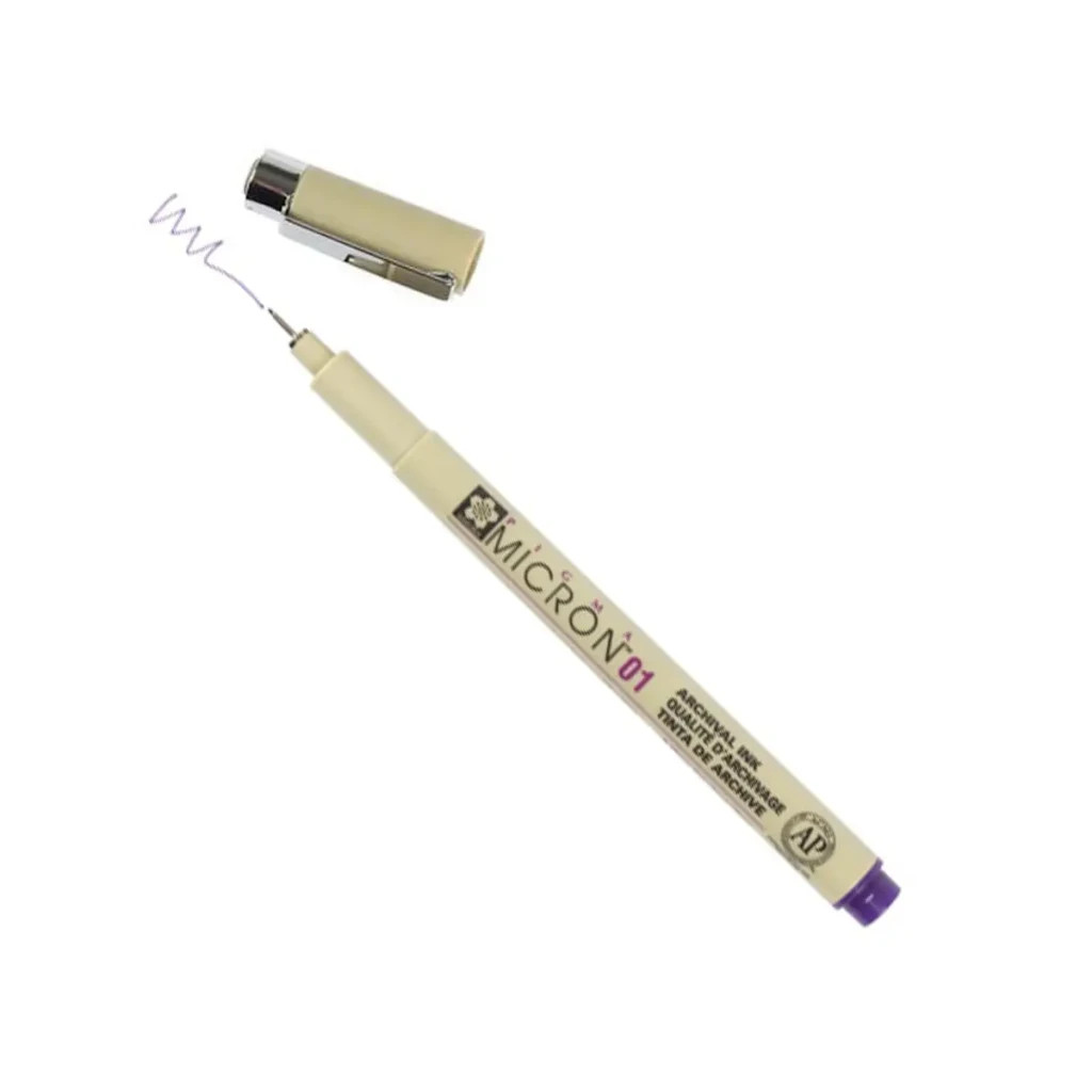 Лайнер Sakura Pigma Micron (0.1) 0,25 мм Фіолетовий (084511306332)