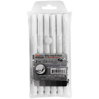 Marvy liner Set of multiliners Gray shades, 6 pcs., Marvy (752481469363)