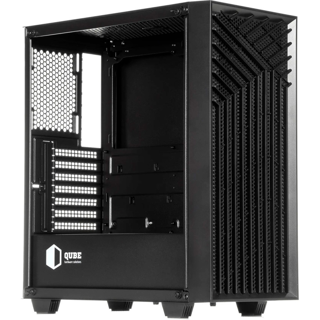 Корпус для ПК Qube GERYON Black (QBGERYON_FBNU3) Корпус для ПК Qube GERYON Black (QBGERYON_FBNU3)