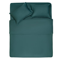 Sheet ARDESTO Mix&Match Premium 100% cotton, satin green 180x240 cm (ART1824FSE)