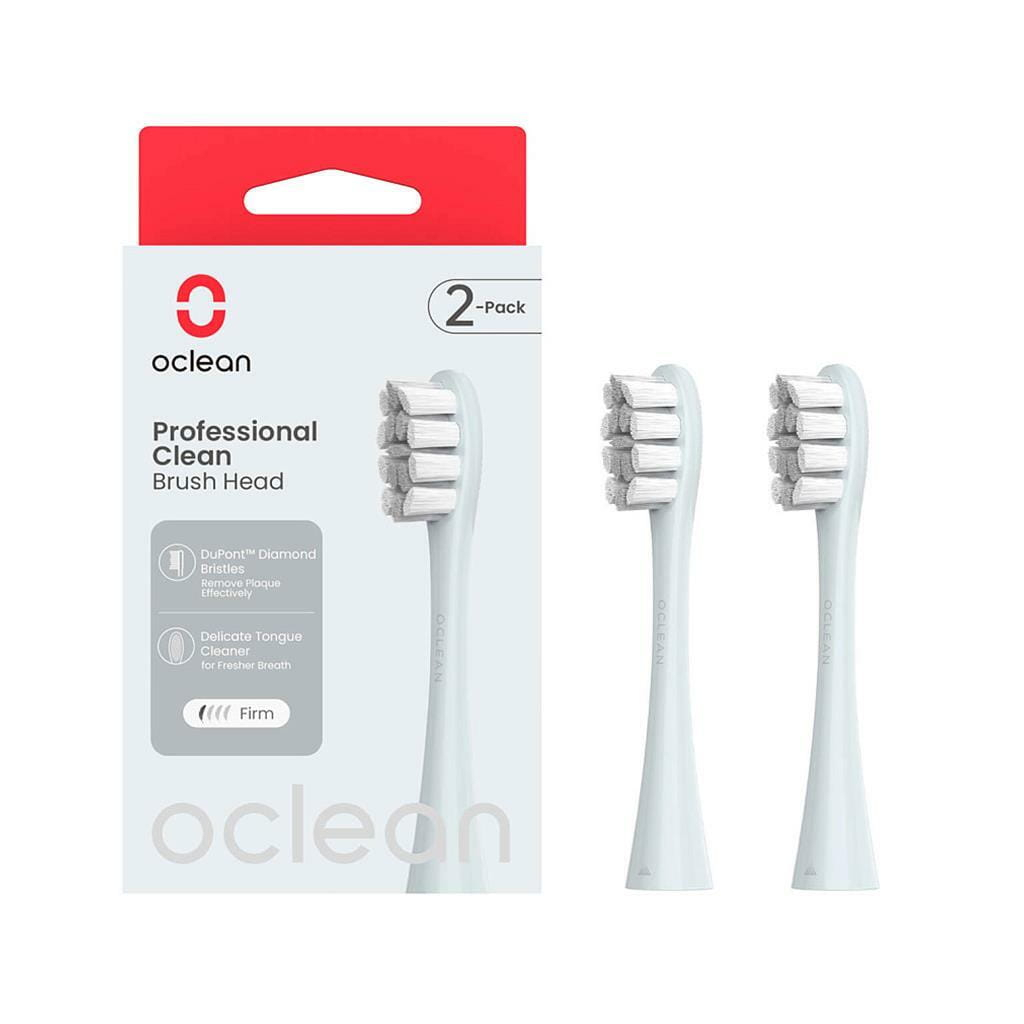 Насадка для зубної щітки Oclean P1C9 Brush Head Silver 2шт (6970810554038) Насадка для зубної щітки Oclean P1C9 Brush Head Silver 2шт (6970810554038)