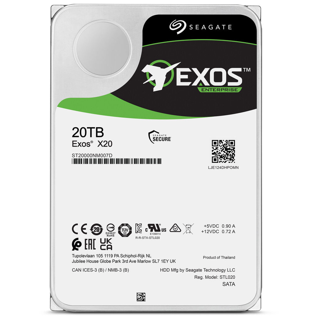 Жорсткий диск SAS 3.5" 20TB Seagate (ST20000NM007H) Жорсткий диск SAS 3.5" 20TB Seagate (ST20000NM007H)
