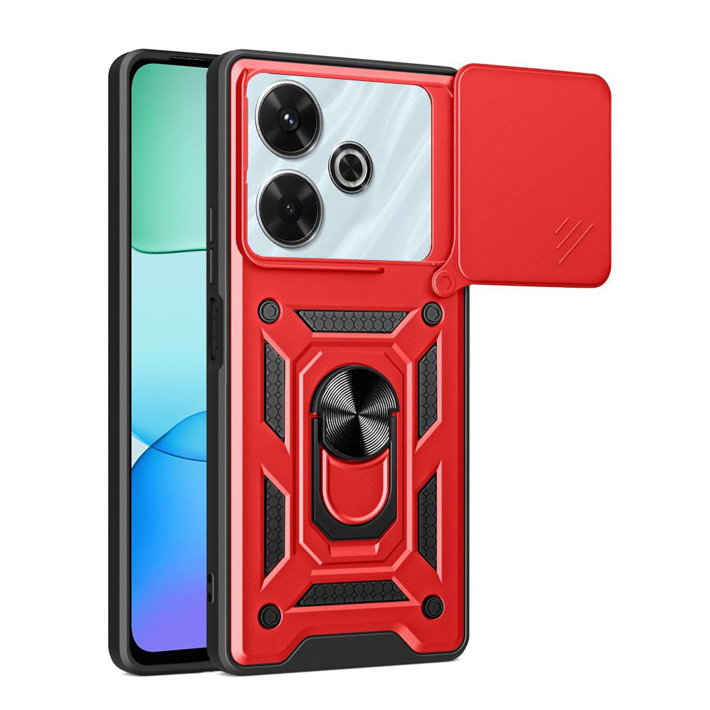 Чохол до мобільного телефона BeCover Military Xiaomi Redmi 13 Red (711554)