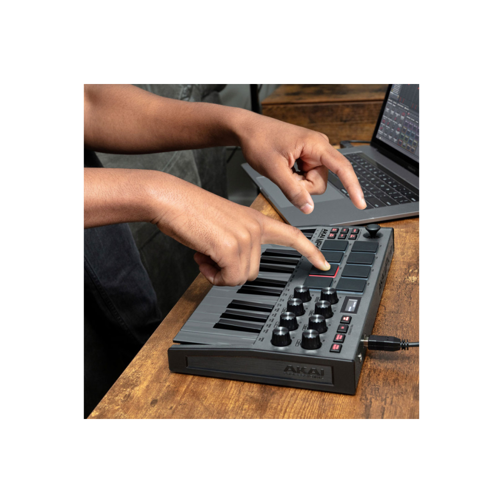MIDI-клавіатура Akai MPK MINI MK3 Grey (232939)