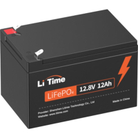 Battery LiFePo4 Litime 12.8V-12Ah (Li-Time-LiFePO4-12.8-12)