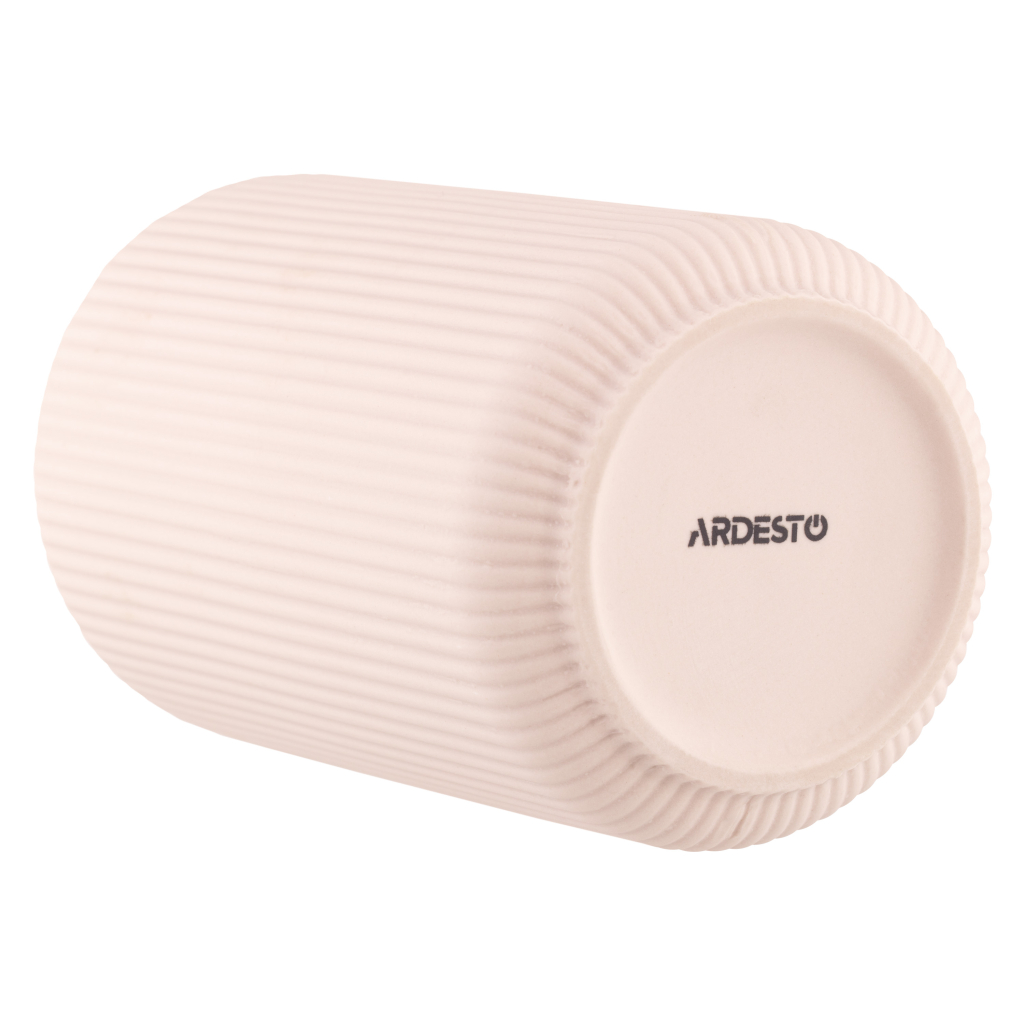 Ваза Ardesto Cremona, 10х15.1см, порцеляна, рожевий (AR3811P)