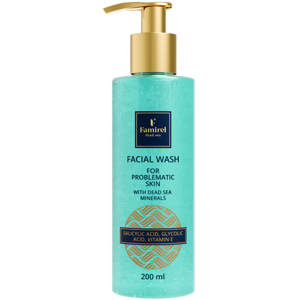 Гель для вмивання Famirel Для проблемної шкіри З саліциловою та гліколевою кислотами 200 мл (7290114085090)