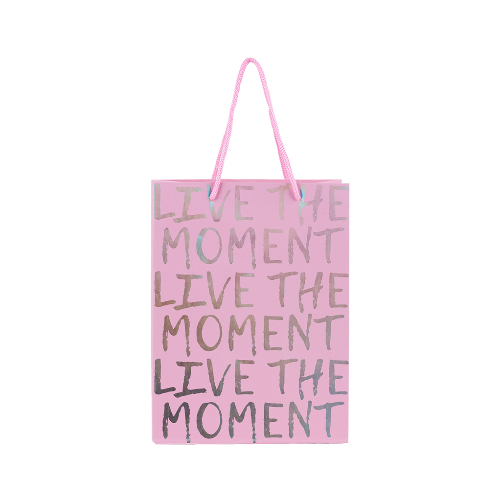 Подарунковий пакет Axent паперовий Live the moment 18х24 см (8501-29-A)