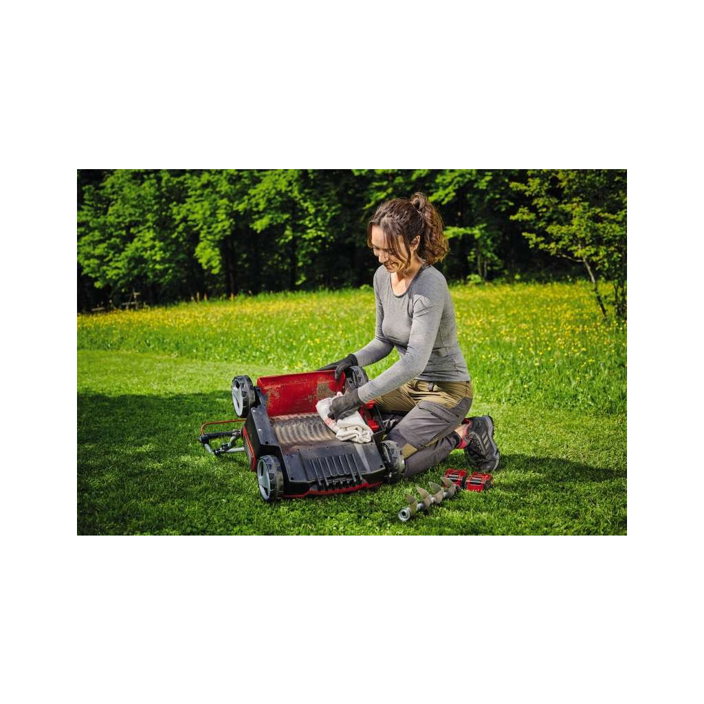 Аератор Einhell GE-SC 36/35 Li - Solo 36V, 35см, безщітковий, ножі 16шт (без АКБ та ЗП) (3420680)