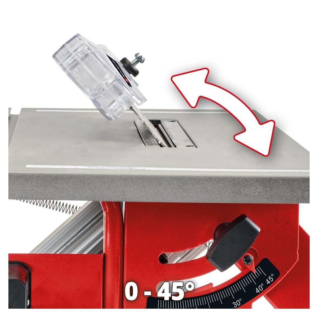 Циркулярна пила Einhell TC-TS 8, 500-800Вт, 200мм, 505х373мм (4340412)