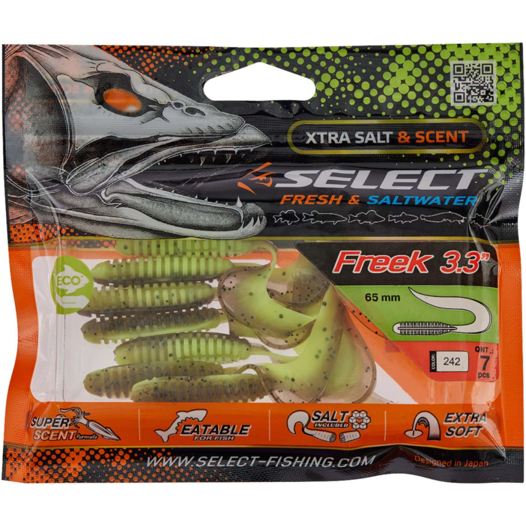 Силікон рибальський Select Freek 3.3" 242 (7 шт/уп) (1870.72.34)