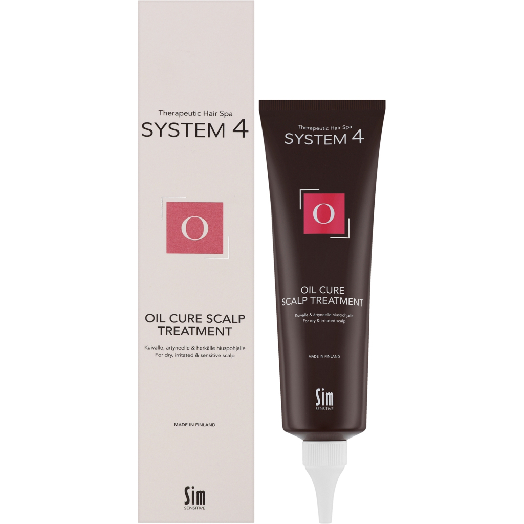 Маска для волосся Sim Sensitive System 4 Пілінгова "О" Для очищення шкіри голови 150 мл (6417150024390)