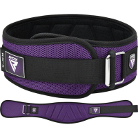 Athletic belt RDX RX4 EVA Curve neoprene Purple S (WBE-RX4PR-S)