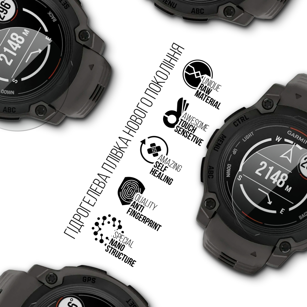 Плівка захисна Armorstandart Garmin Instinct E 40mm 6 шт. (ARM86956)