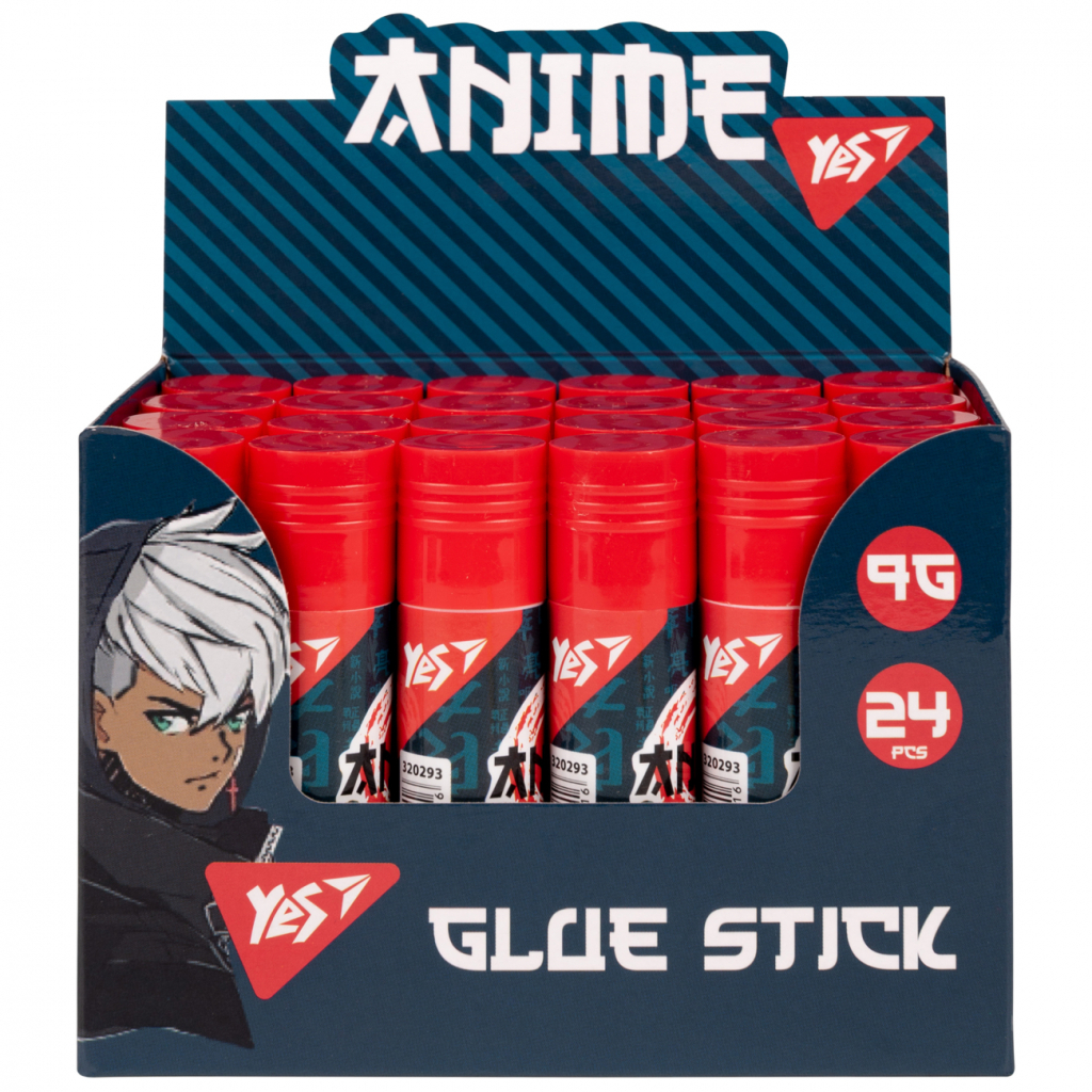 Клей Yes олівець PVA Anime 9г (320293)