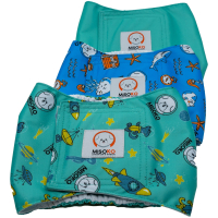 Animal diapers MISOKO&CO reusable for males, XXL 3 pcs. Treasure (HAINMSK63991RIN)