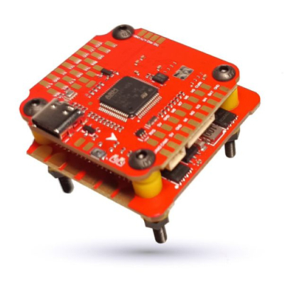 Політний стек FLYTEX Fuzia F405 V2 + ESC 55A 6S (WVST3REDYELLOWV2)