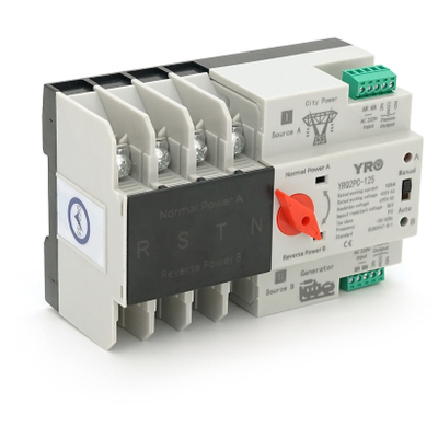 Автоматичний вимикач YRO YRQ2PC-125-4P