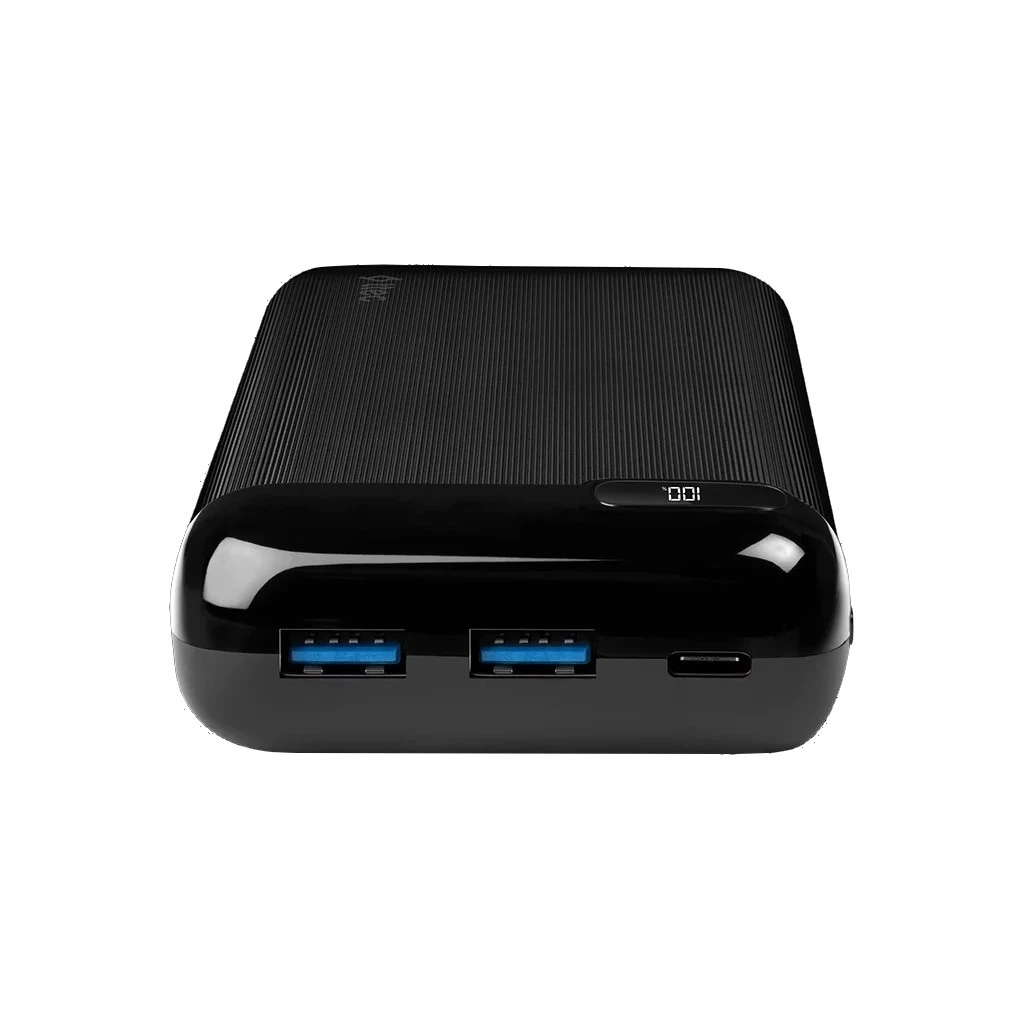 Батарея універсальна Ttec 20000mAh, Output 2*USB + Type-C, 20W, Black (2BB186S)