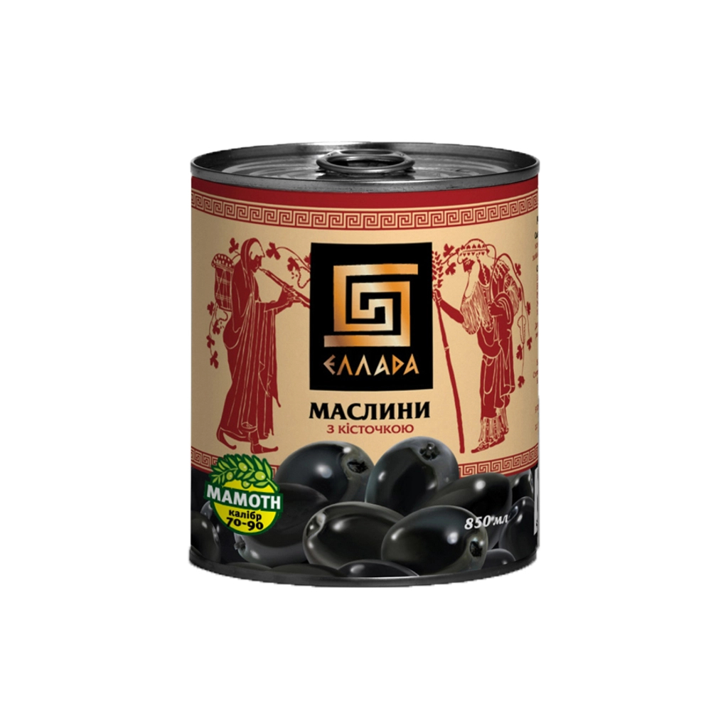 Овочева консервація Ellada Mamoth Маслини з кісточкою 850 мл ж/б ключ (4820104250585) Овочева консервація Ellada Mamoth Маслини з кісточкою 850 мл ж/б ключ (4820104250585)