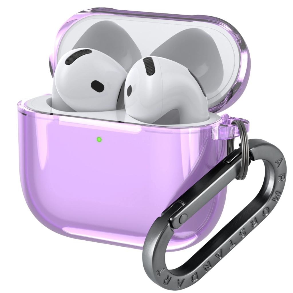 Чохол для навушників Armorstandart Air для Apple Airpods 4 Purple (ARM82617) (ARM82617) Чохол для навушників Armorstandart Air для Apple Airpods 4 Purple (ARM82617) (ARM82617)