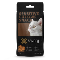 Treats for cats Savory Snacks Pillows Gourmand with Salmon 60 g (4820261921328)