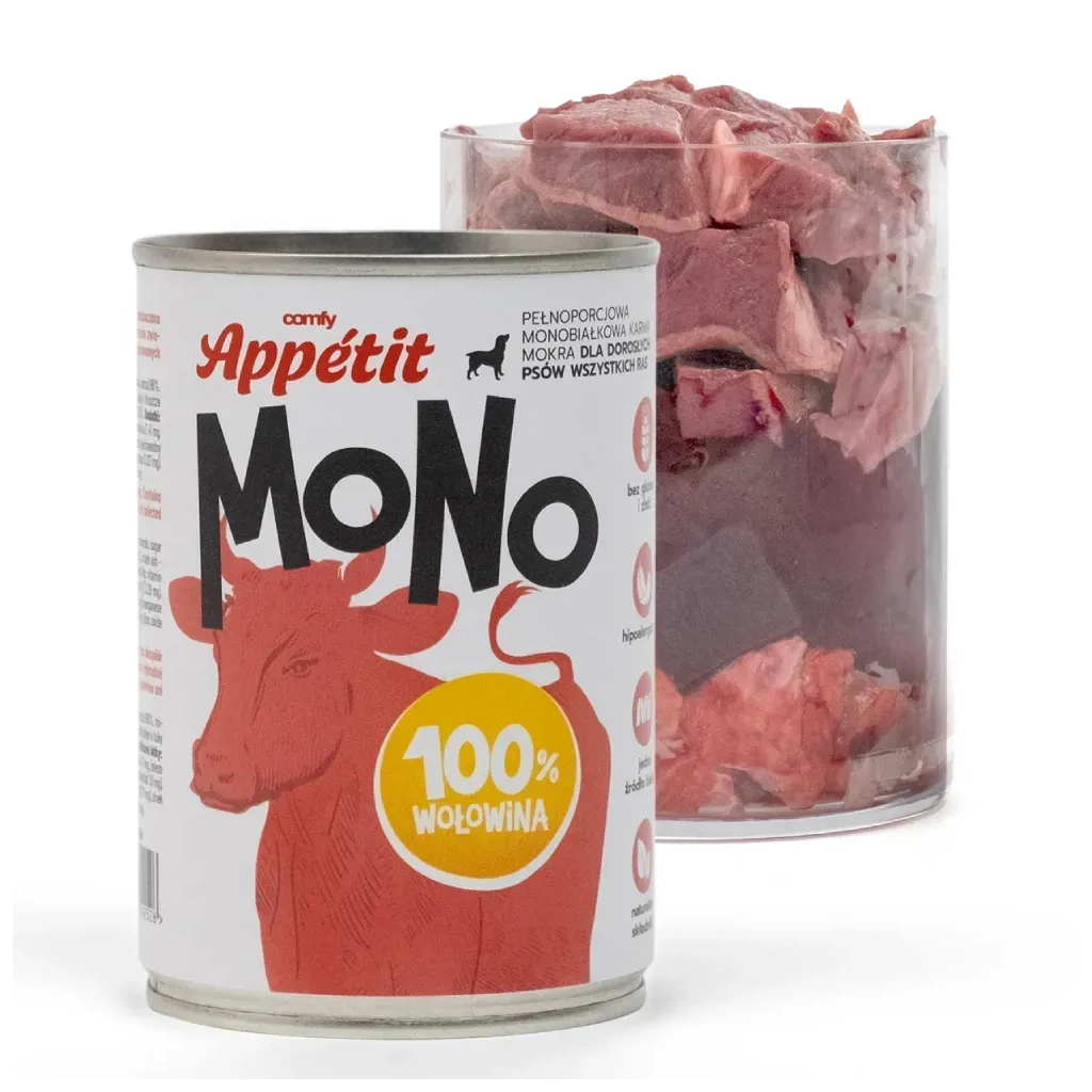 Консерви для собак Comfy Appetit Mono з яловичиною 400 г (5905546340526) Консерви для собак Comfy Appetit Mono з яловичиною 400 г (5905546340526)