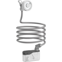 Portable shower Flextail Max Shower with pump on battery white (6975755962535)
