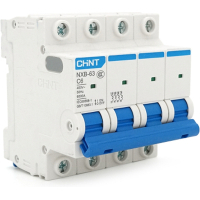 Automatic circuit breaker CHINT NXB-63-4P-C6