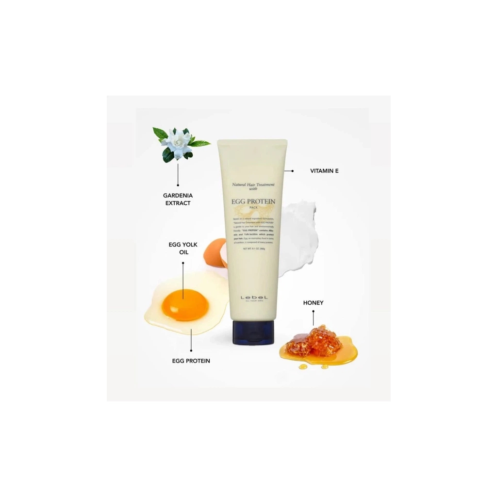 Маска для волосся Lebel Egg Protein Hair Mask 140 мл (4952195621446)