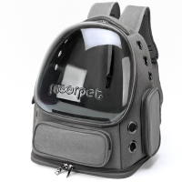 Pet carrier Lapka 42x34x27 cm gray (LPK-02)